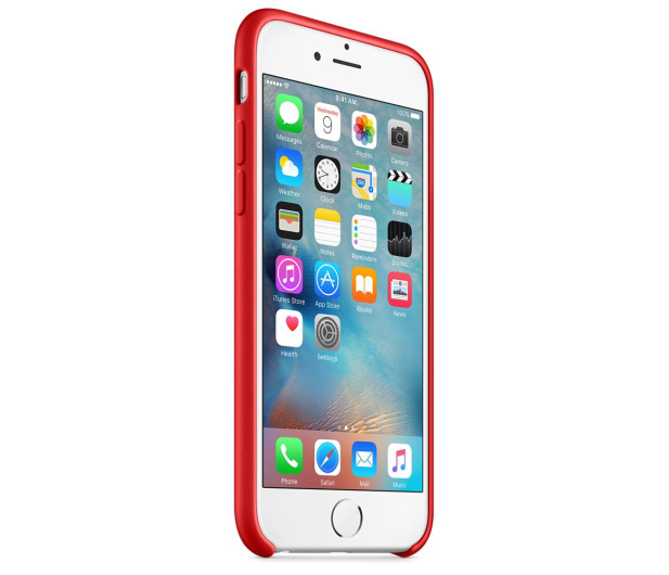 Apple iPhone 6s Silicone Case czerwony - 259192 - zdjęcie 6